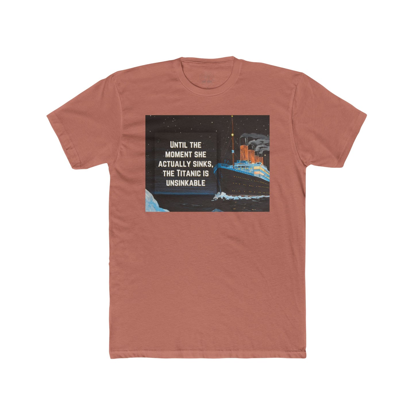 Titanic Unisex Graphic T-Shirt Fine Design Graphics LLC