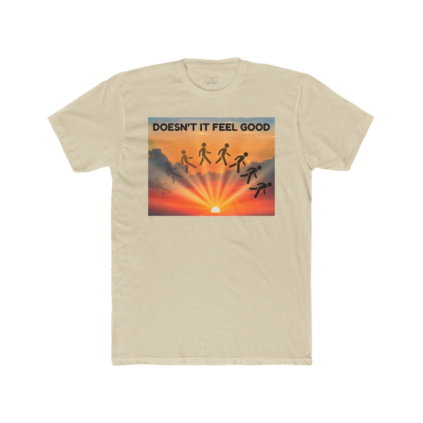 Retro Graphic Tee- Unisex, Walking on Sunshine Fine Design Graphics LLC