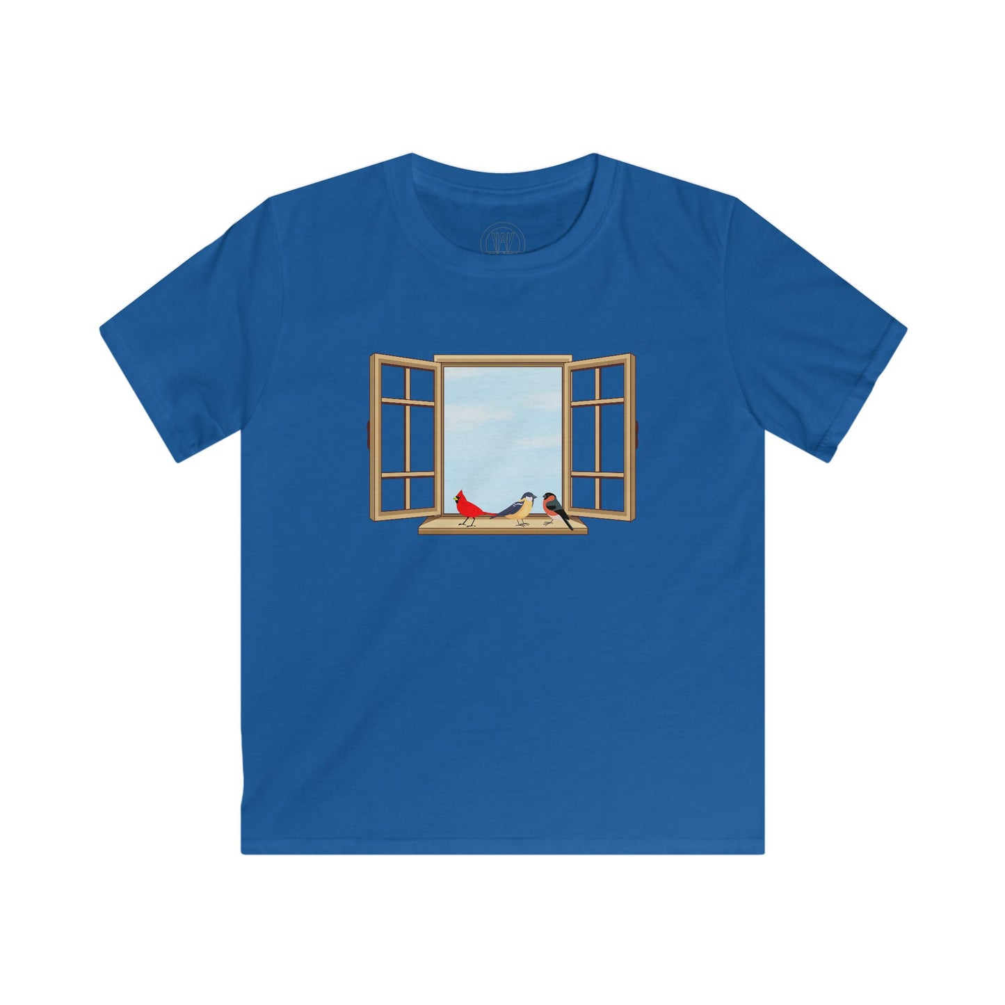 Kids 3 Little Birds Shirt, Graphic Tee Fine Design Graphics LLC