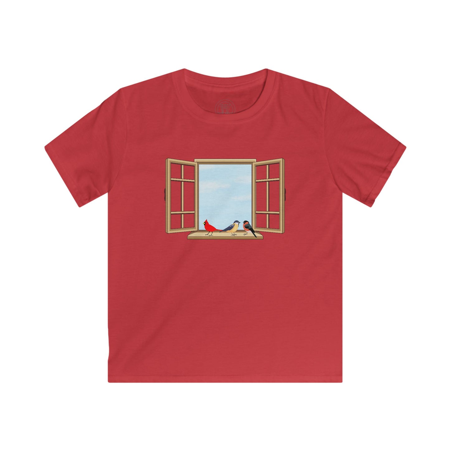 Kids 3 Little Birds Shirt, Graphic Tee Fine Design Graphics LLC