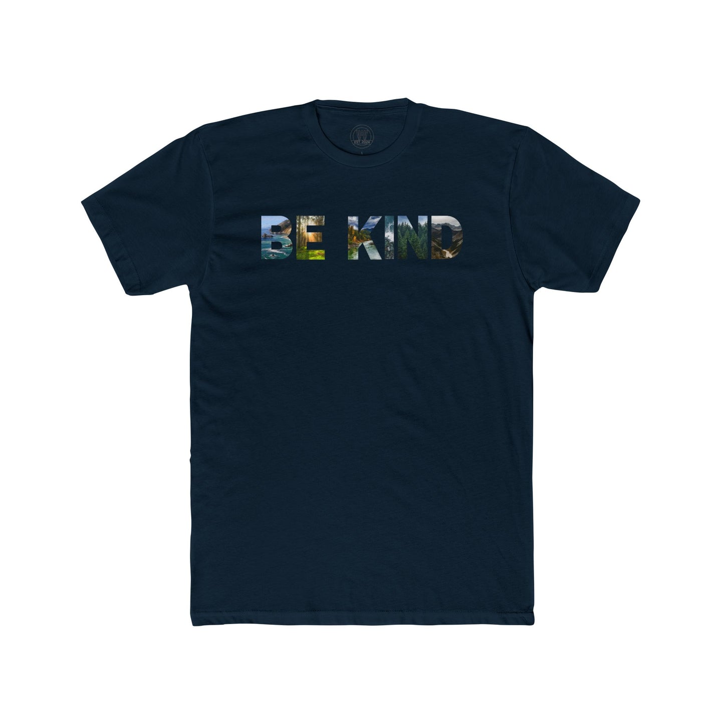 Be Kind, Unisex Graphic T-Shirt Fine Design Graphics LLC