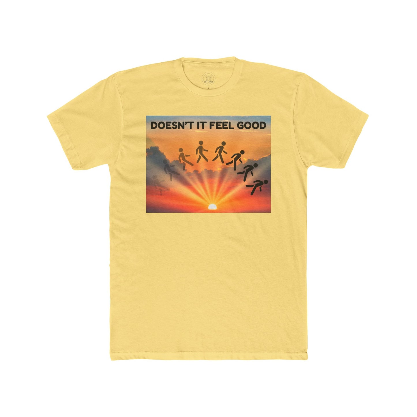 Retro Graphic Tee- Unisex, Walking on Sunshine Fine Design Graphics LLC