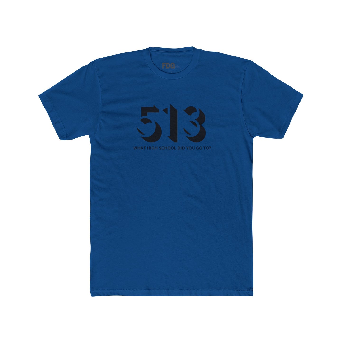 513 Cincinnati Graphic T-Shirt Fine Design Graphics LLC