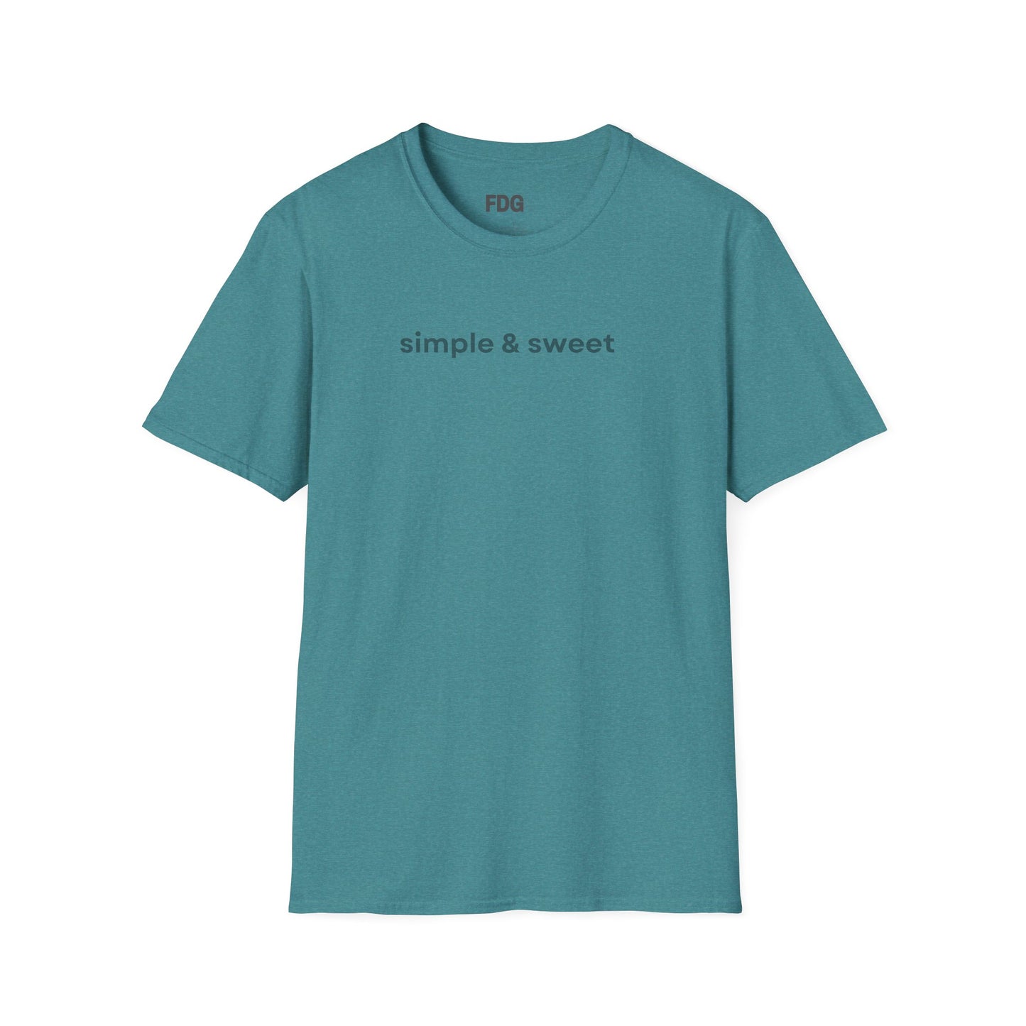 "Simple & Sweet" T-Shirt Fine Design Graphics LLC