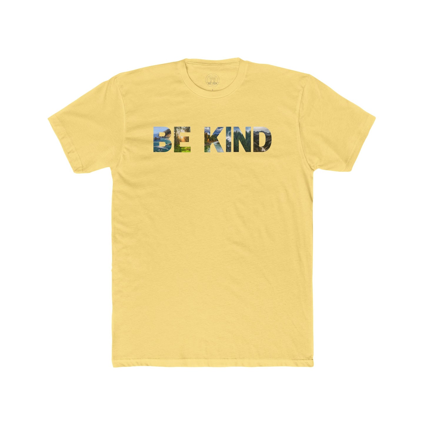 Be Kind, Unisex Graphic T-Shirt Fine Design Graphics LLC