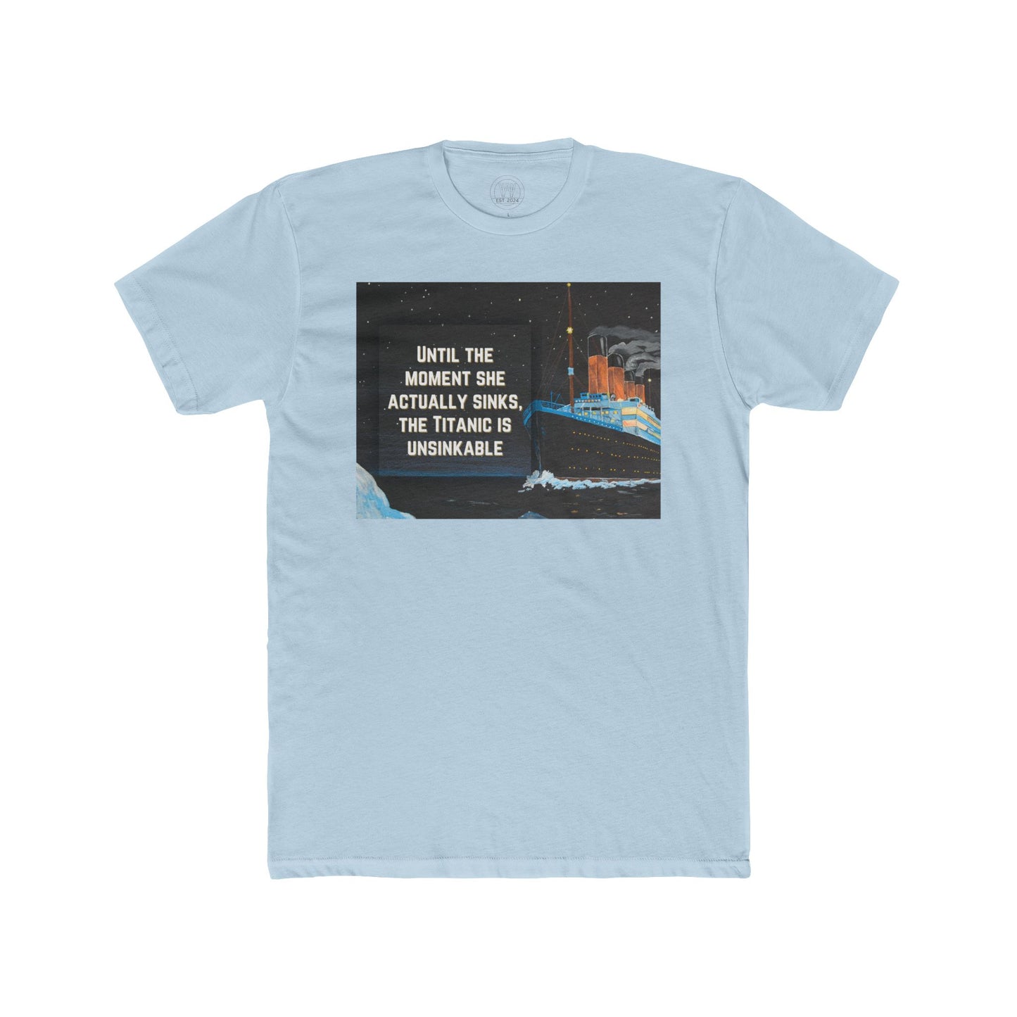 Titanic Unisex Graphic T-Shirt Fine Design Graphics LLC