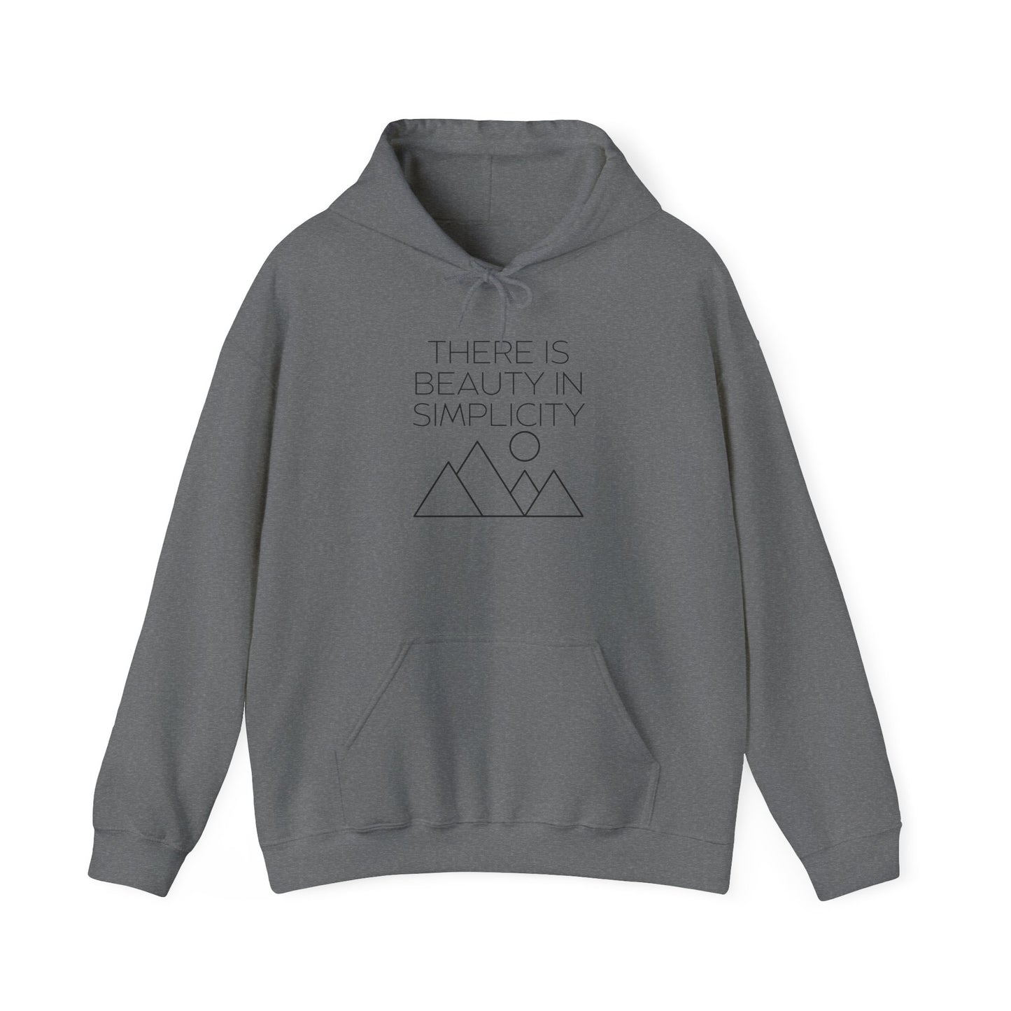 Mountain Graphic Hoodie Fine Design Graphics LLC