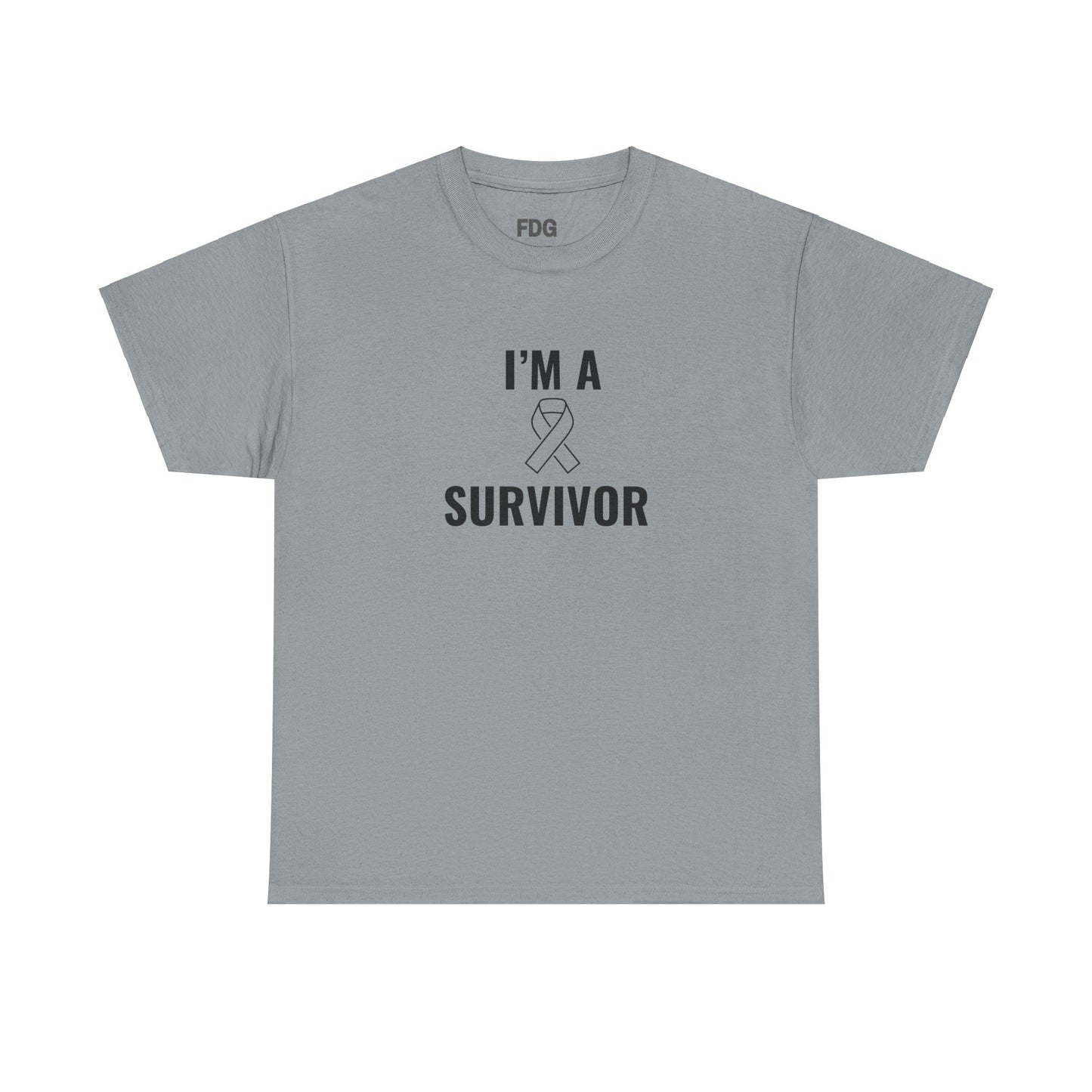 Survivor T-Shirt, Cancer Tee Fine Design Graphics LLC