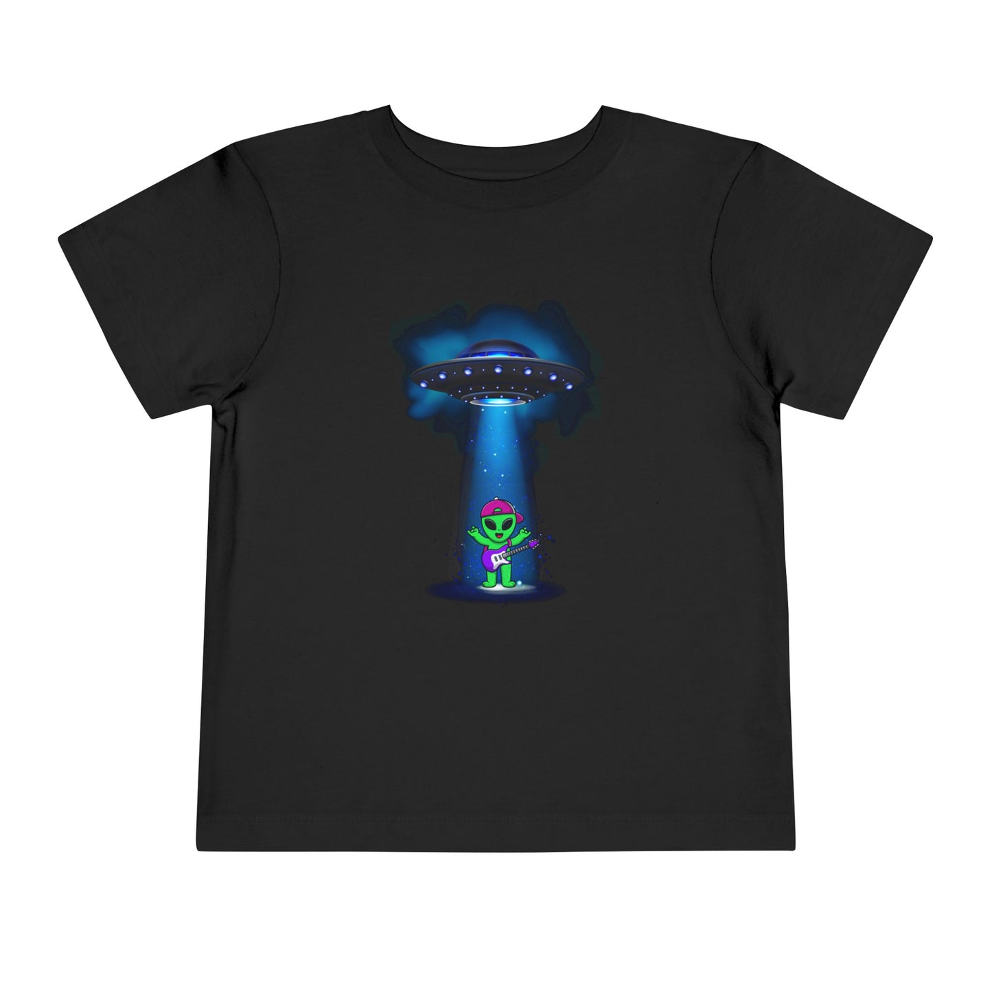 Toddler Space Alien Tee Fine Design Graphics LLC