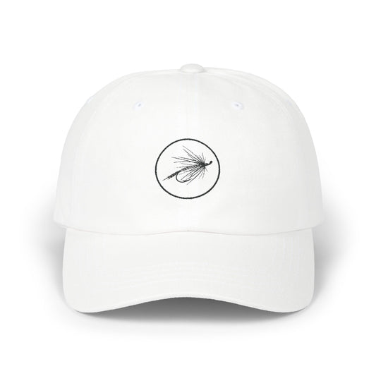 Fly Fishing Embroidered Cap Fine Design Graphics LLC