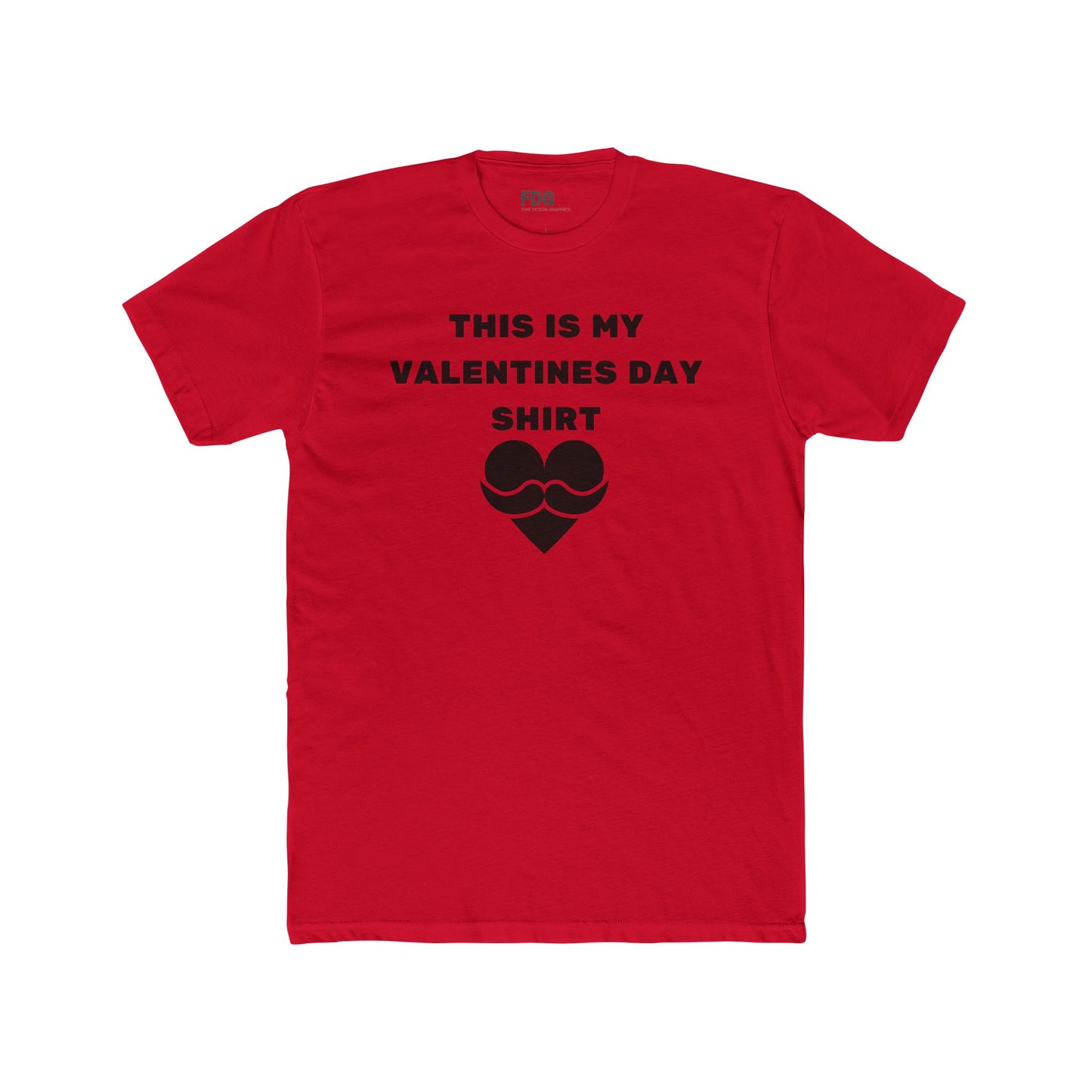 Limited Edition Valentine's Day Men's T-Shirt Fine Design Graphics LLC