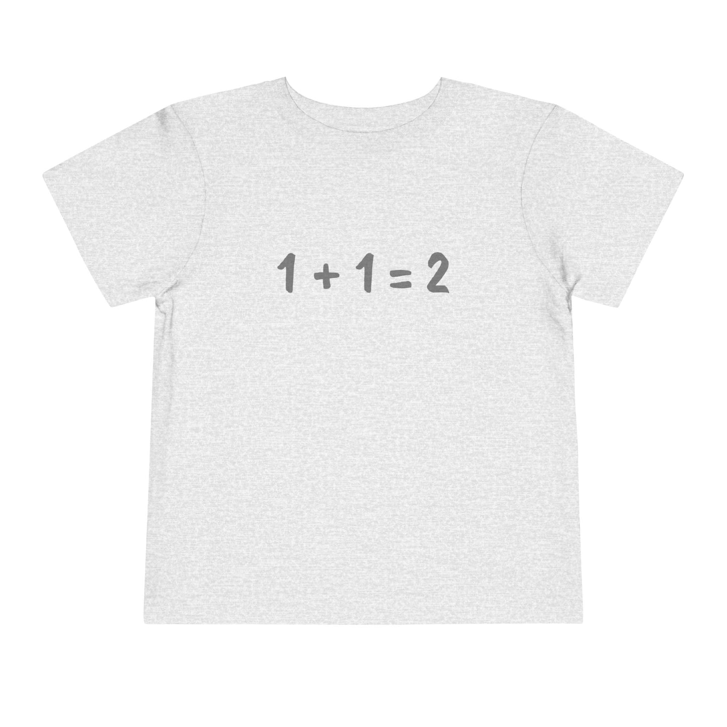 Toddler Simple Math Graphic T-Shirt Fine Design Graphics LLC