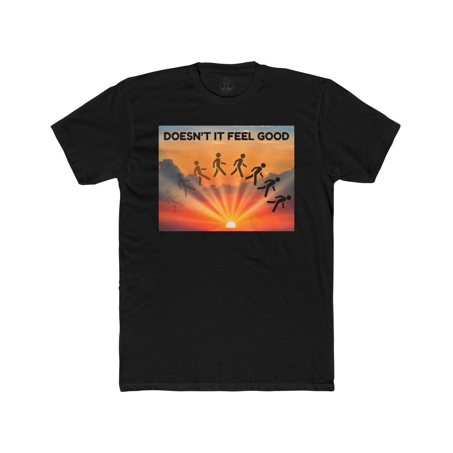 Retro Graphic Tee- Unisex, Walking on Sunshine Fine Design Graphics LLC