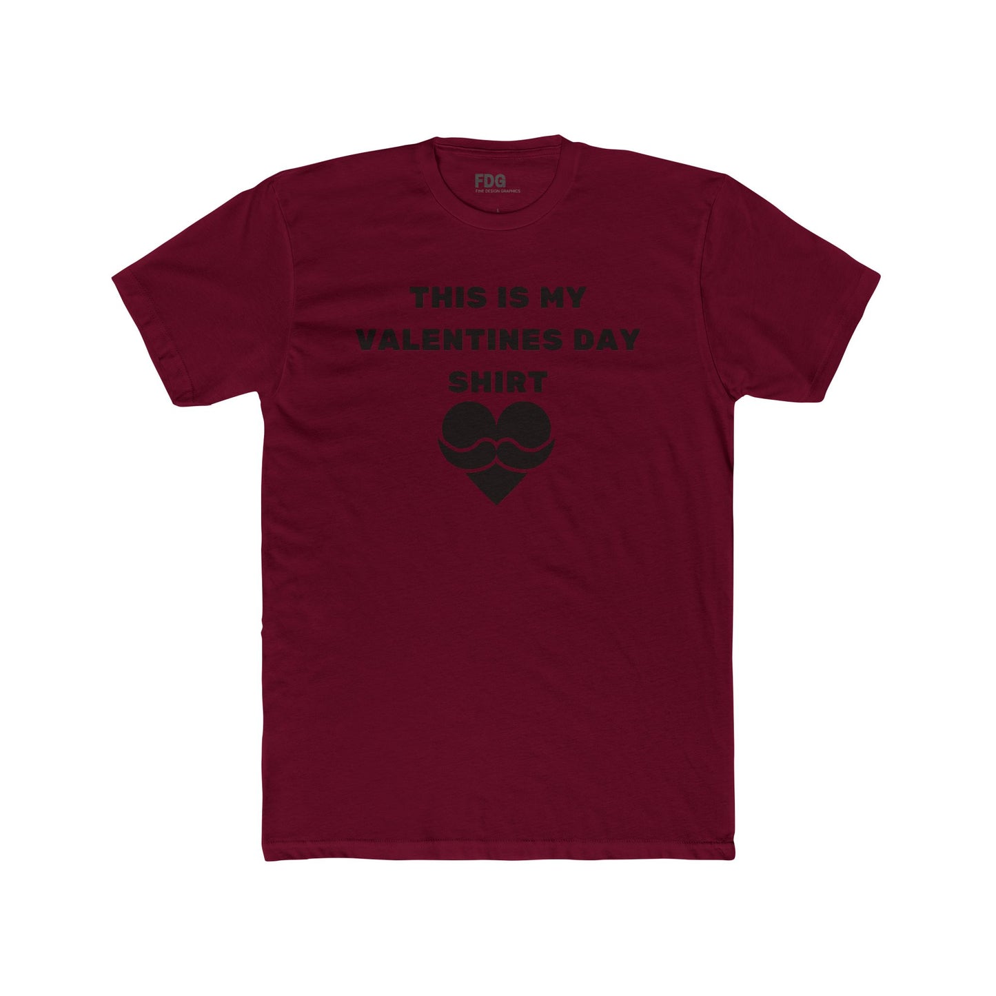 Limited Edition Valentine's Day Men's T-Shirt Fine Design Graphics LLC