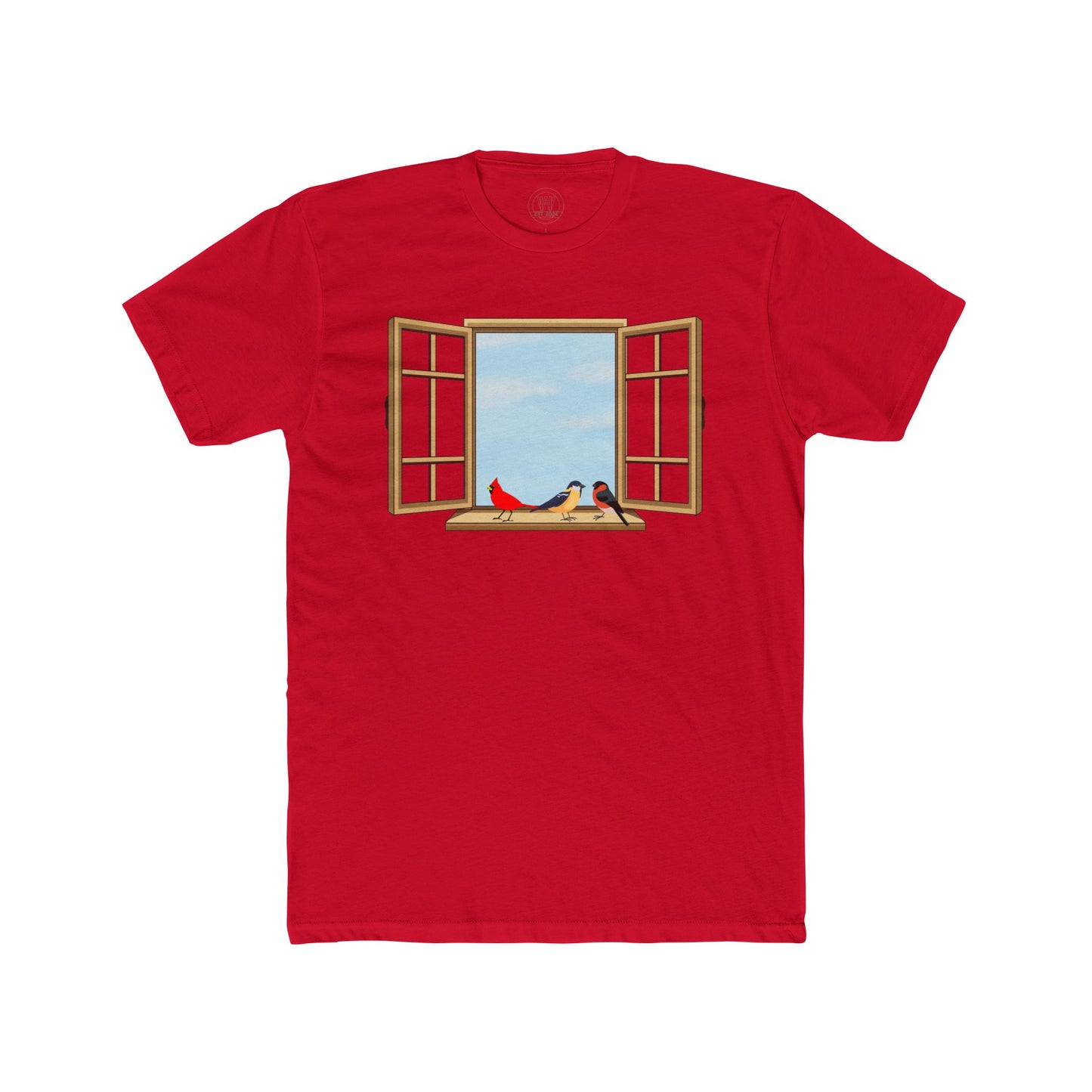 Three Little Birds Graphic Unisex T-Shirt Fine Design Graphics LLC