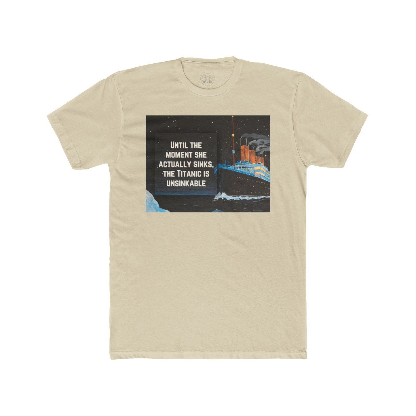 Titanic Unisex Graphic T-Shirt Fine Design Graphics LLC