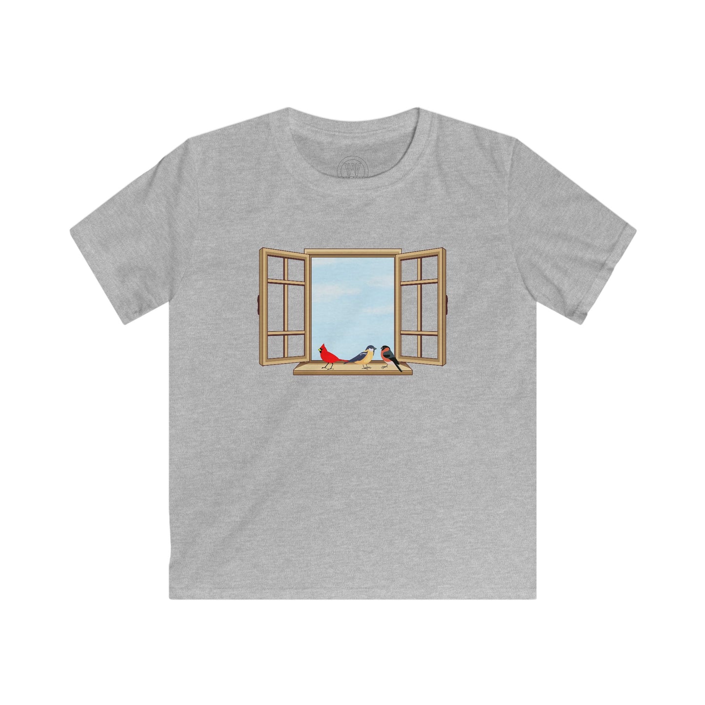 Kids 3 Little Birds Shirt, Graphic Tee Fine Design Graphics LLC