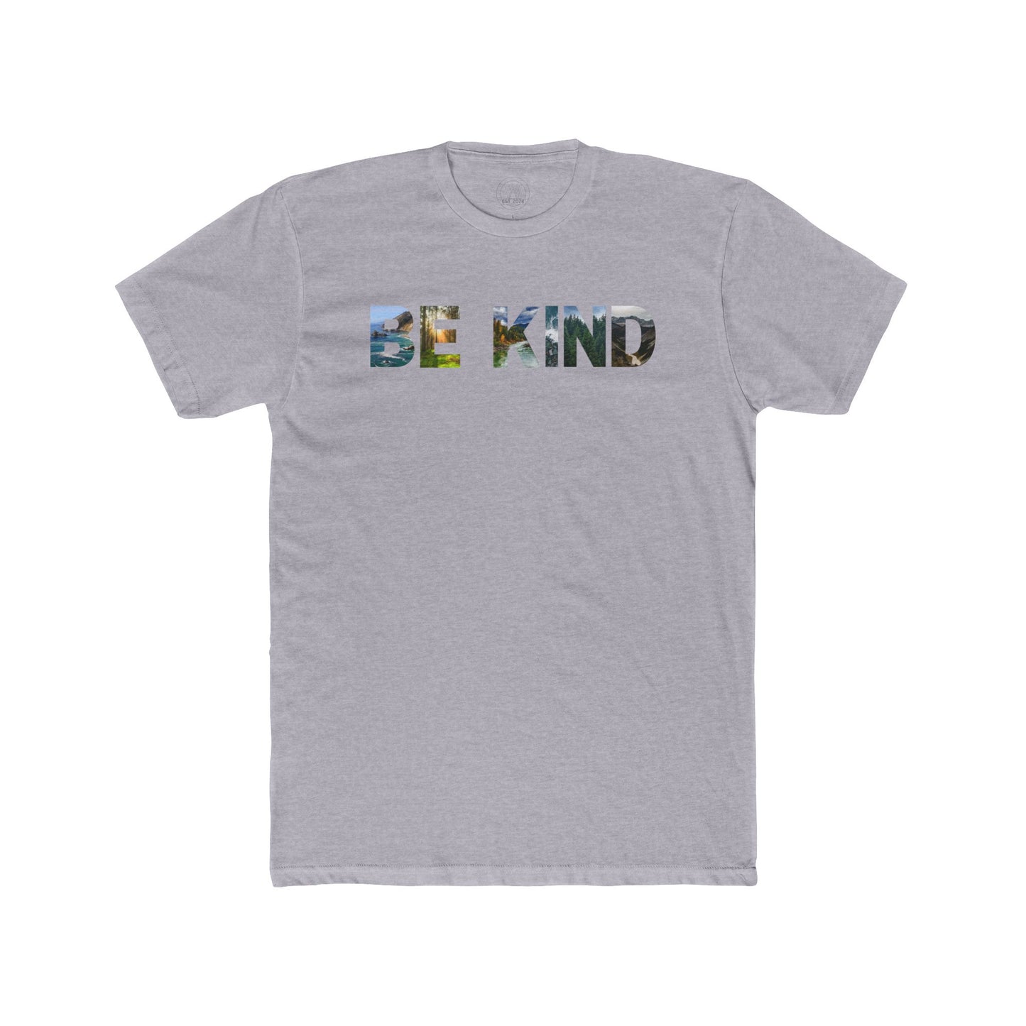 Be Kind, Unisex Graphic T-Shirt Fine Design Graphics LLC