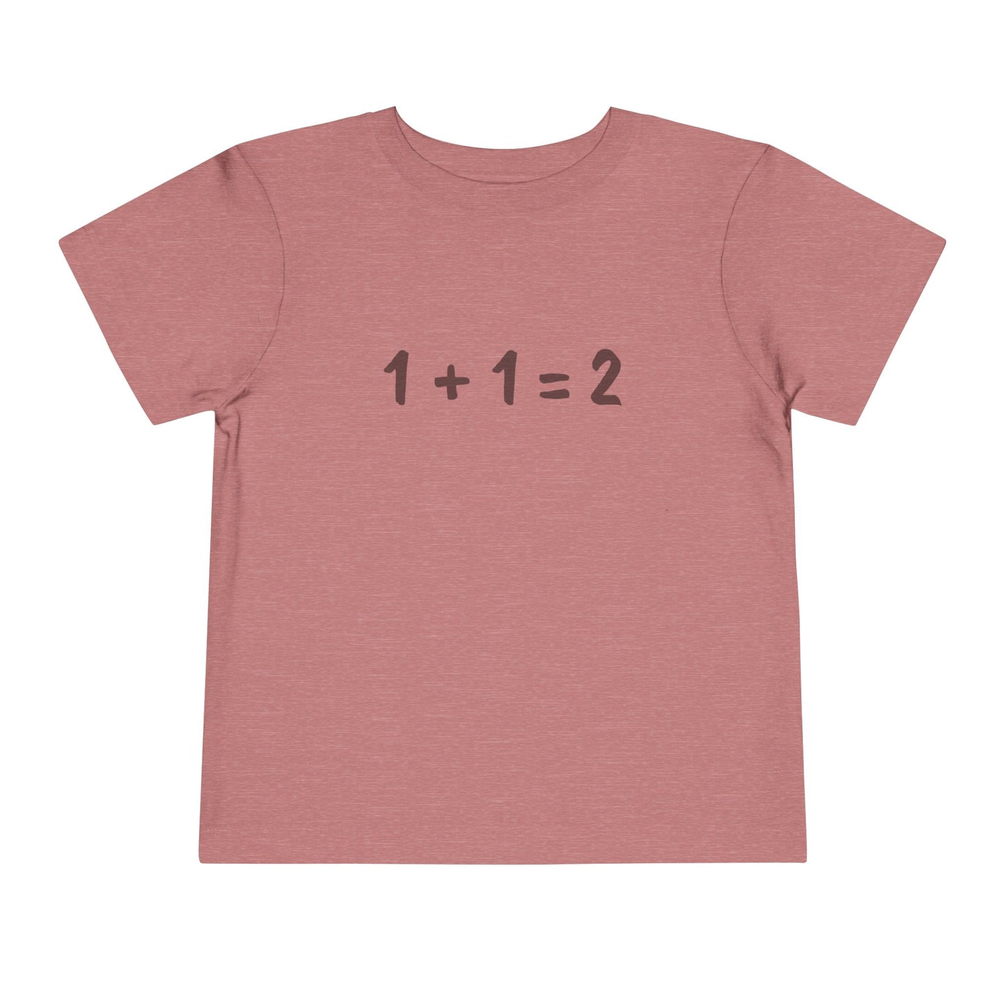 Toddler Simple Math Graphic T-Shirt Fine Design Graphics LLC