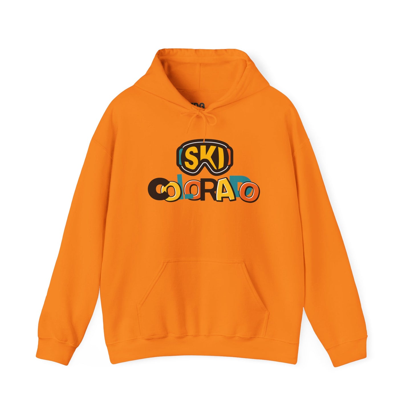 Colorado Ski Hoodie - Heavy Blend Fine Design Graphics LLC