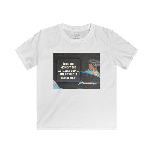 Kids Titanic Tee, Titanic Graphic T-shirt Fine Design Graphics LLC