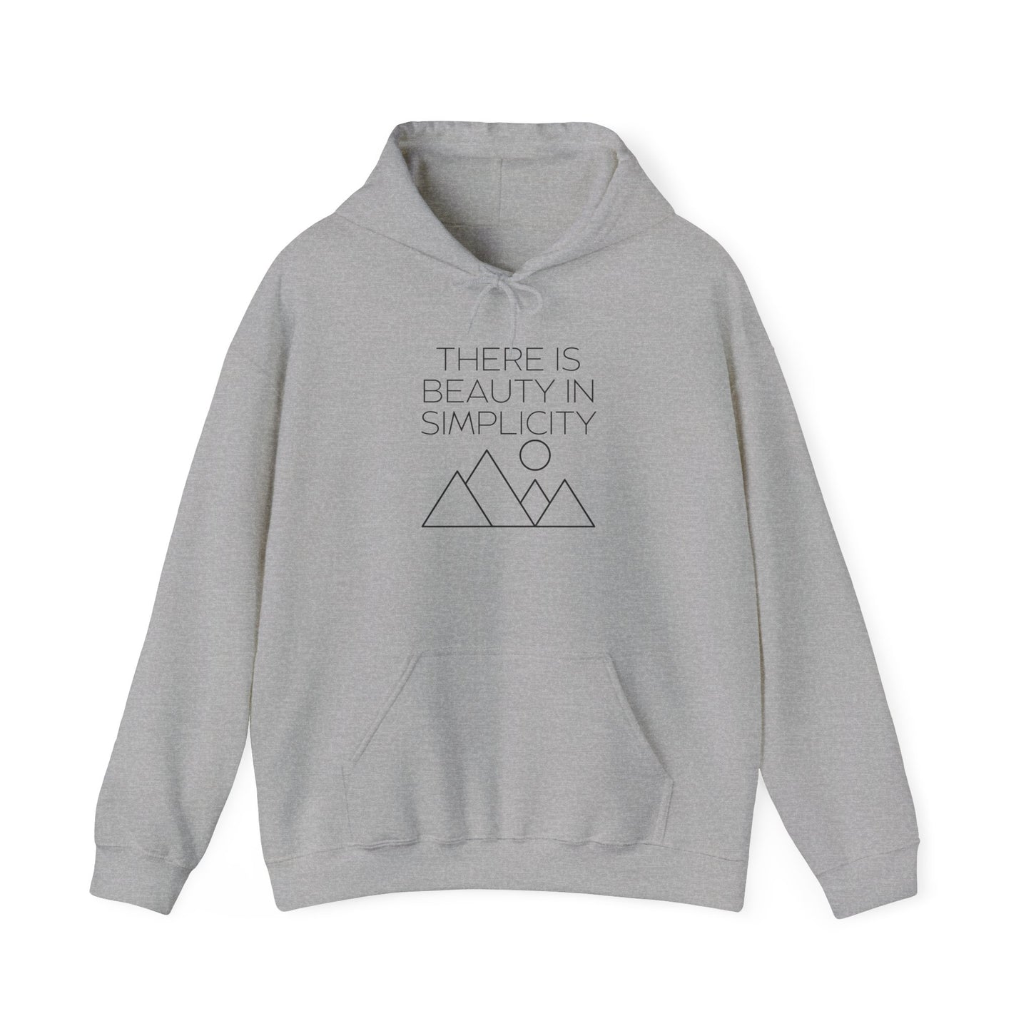 Mountain Graphic Hoodie Fine Design Graphics LLC