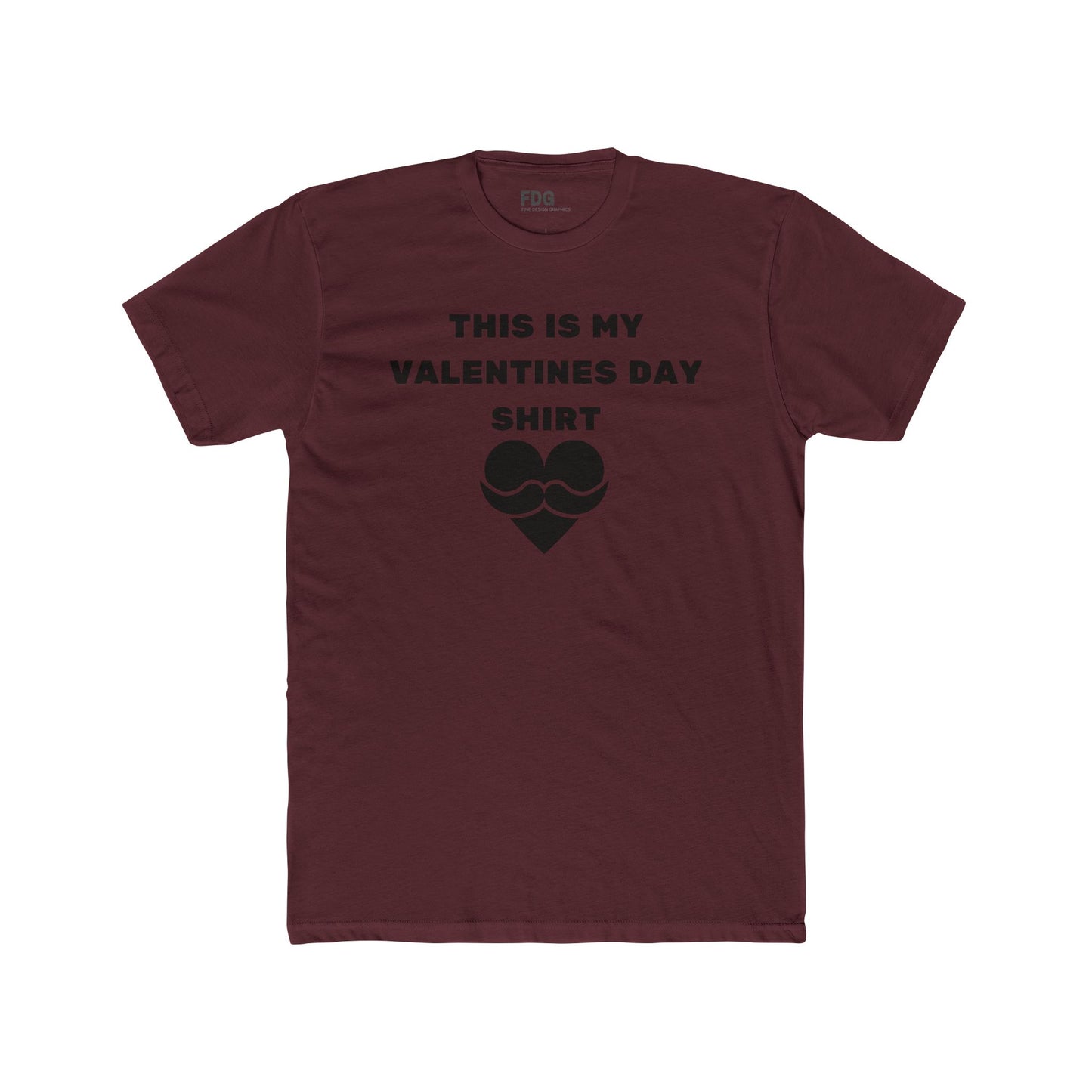 Limited Edition Valentine's Day Men's T-Shirt Fine Design Graphics LLC