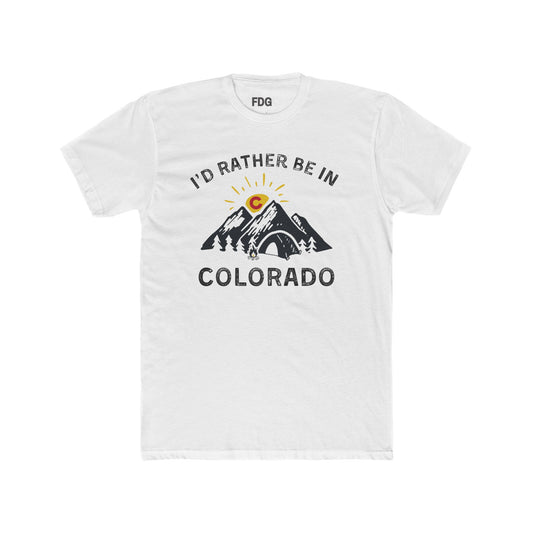 Colorado Classic Tee, Graphic T-shirt Fine Design Graphics LLC