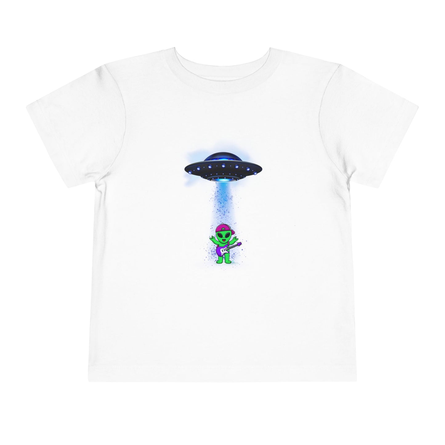 Toddler Space Alien Tee Fine Design Graphics LLC