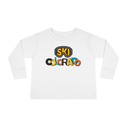 Colorado Ski Toddler Tee Fine Design Graphics LLC