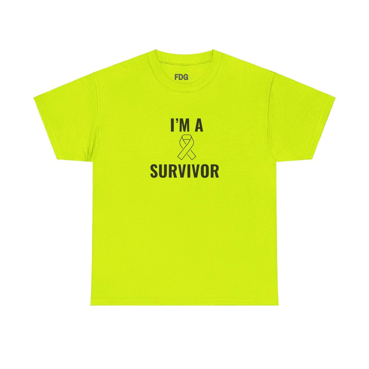 Survivor T-Shirt, Cancer Tee Fine Design Graphics LLC