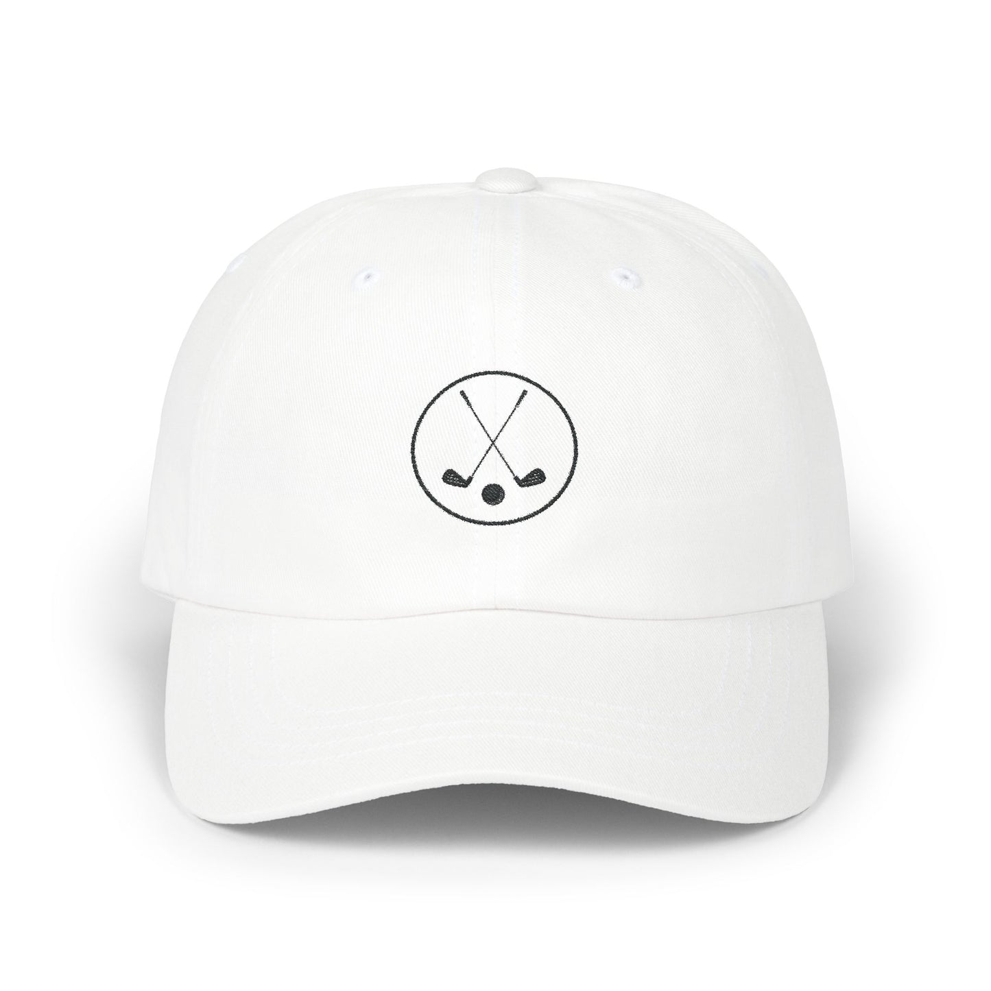 Golf Embroidered Classic Dad Cap Fine Design Graphics LLC