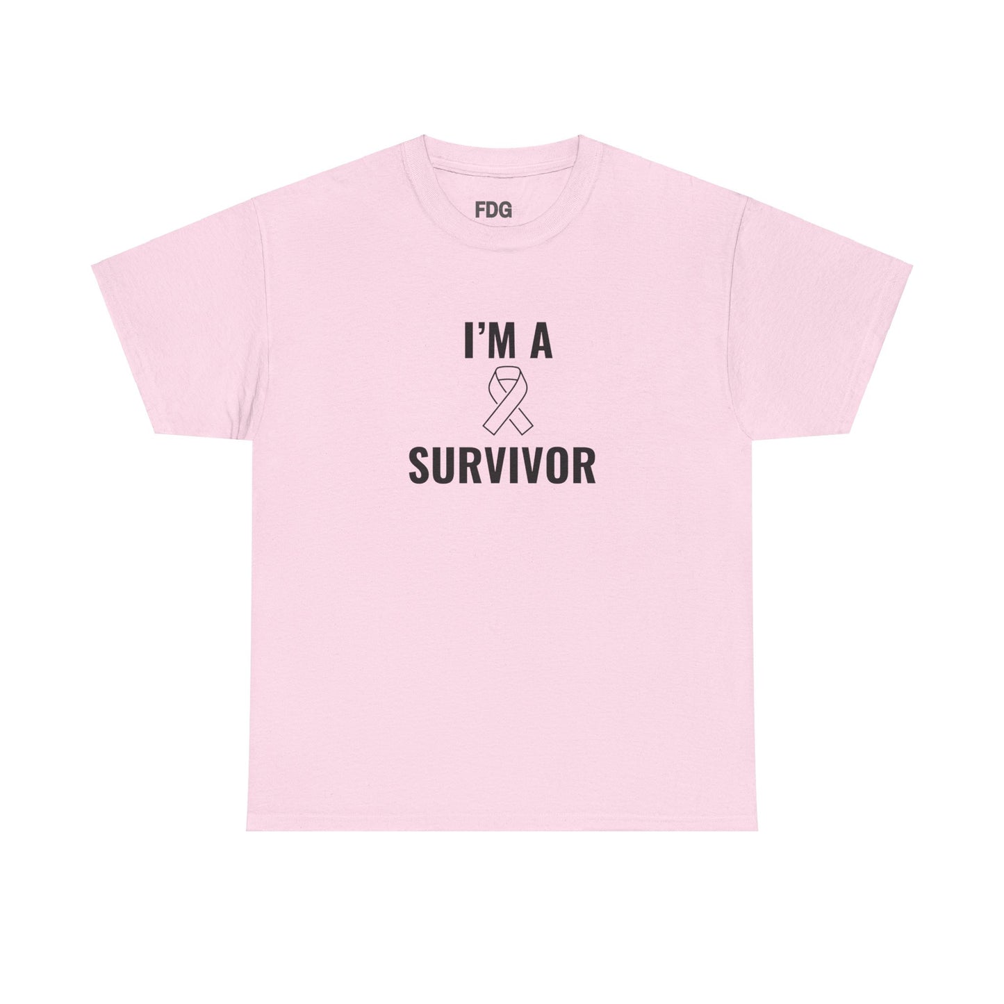 Survivor T-Shirt, Cancer Tee Fine Design Graphics LLC