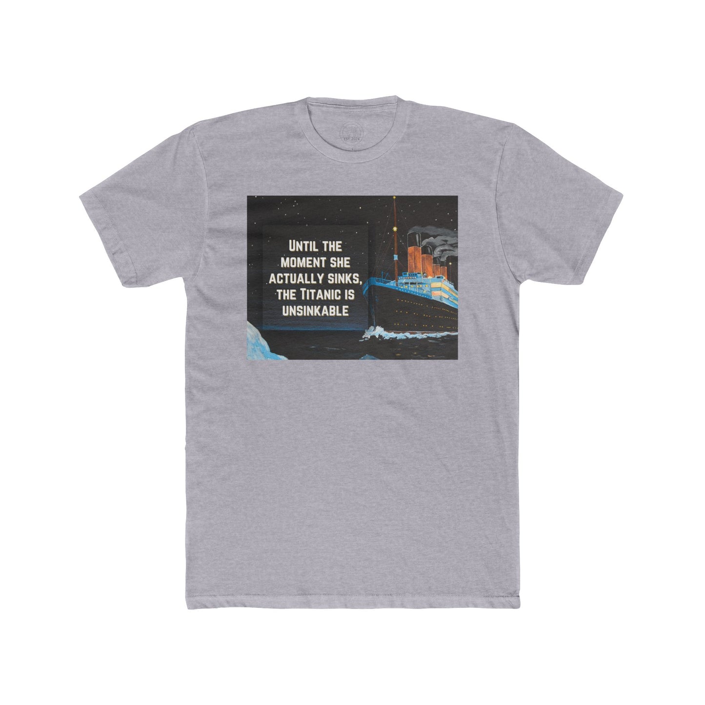 Titanic Unisex Graphic T-Shirt Fine Design Graphics LLC